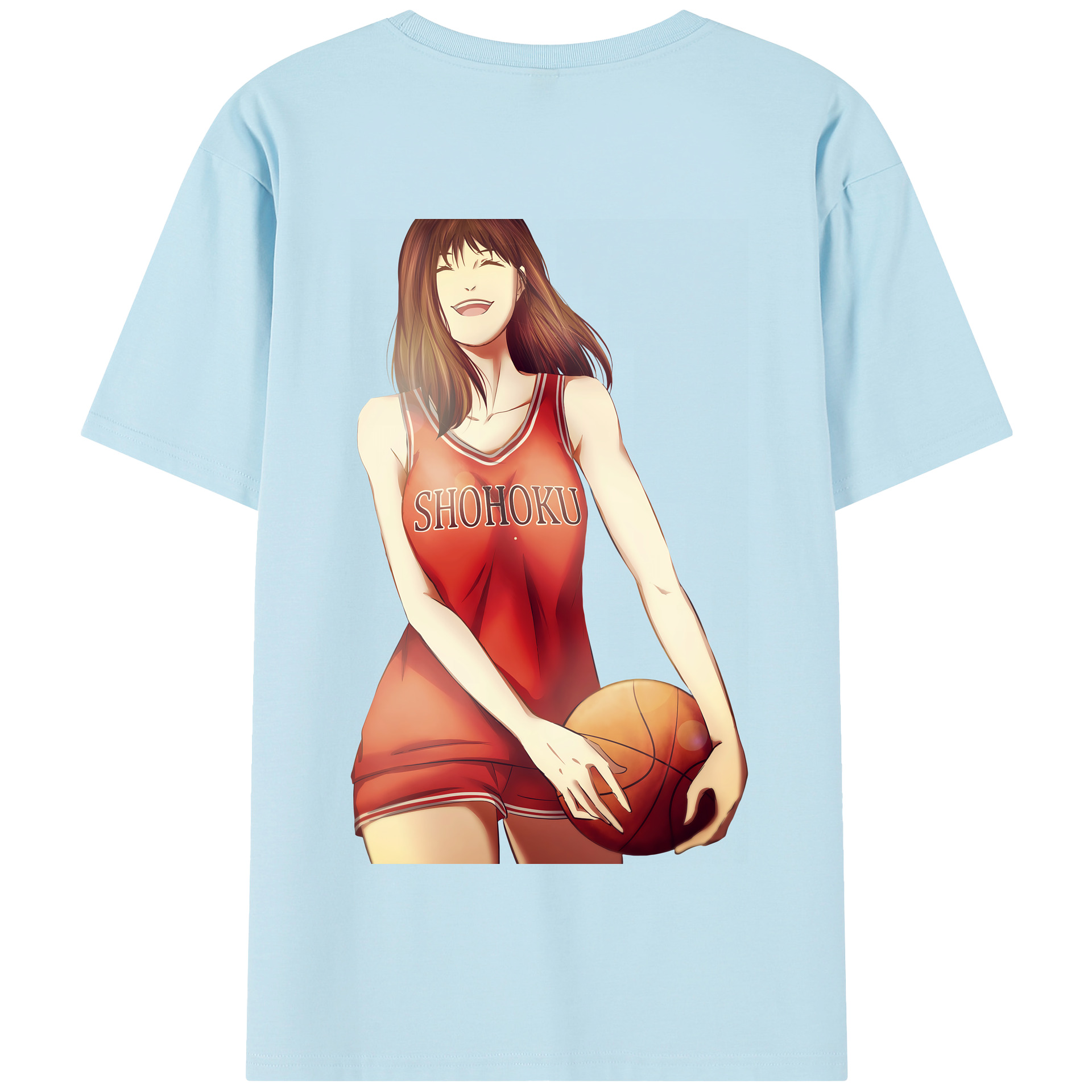 SLAM DUNK／スラムダンク 綿100％半袖Tシャツ（背面プリント）
